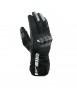 Guanto Moto Orly in Pelle e Softshell Giallo e Nero