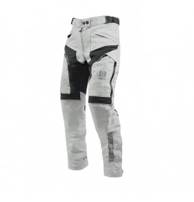 Pantalone da Moto Donna Top Double J Nero e Grigio