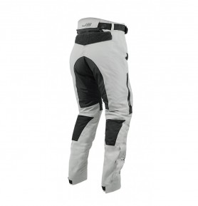 Pantalone da Moto Donna Top Double J Nero e Grigio