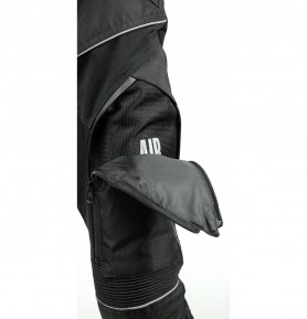 Pantalone da Moto Donna Top Double J Nero e Grigio