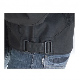 Giacca da moto Oz, traforata in MaxTex e Mesh, Nero e Grigio