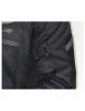 Giacca da moto Donna Oz, traforata in MaxTex, Nero e Grigio