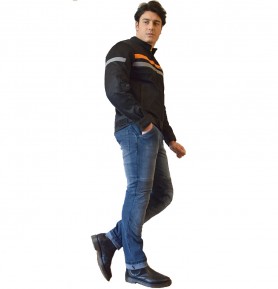 Giacca da Moto Arthur Nera