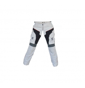 Pantaloni da Moto Double J 3 strati in tessuto Grigio o Nero