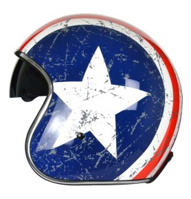 Casco Moto Vintage Origine Sprint Rebel Star Gloss