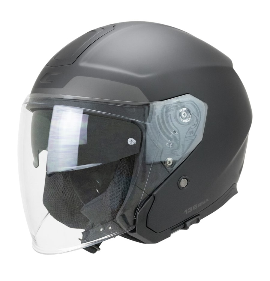 Casco Jet CGM 136F Rna Fibra Mono